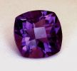 AMETHYST (Zambia) � 2.85 ct., 9.7 x 9.7 mm. Cushion